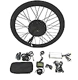 48V1500W Hub Motor Ebike Kit vélo électrique moteur Kit de conversion pour cyclisme + LCD+ Tire Theebikemotor (Front Wheel, 26")